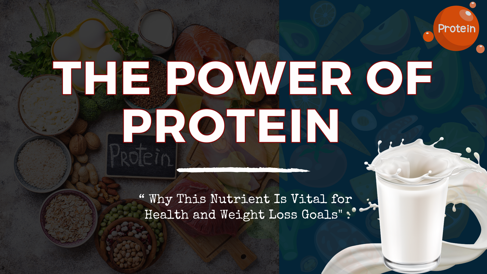 The Power of Protein: Why This Nutrient is Vital for Health and Weight Loss Goals